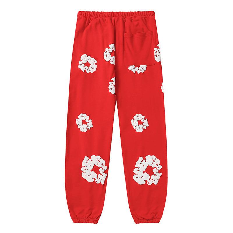 Denim Tears The Cotton Wreath Red Tracksuit