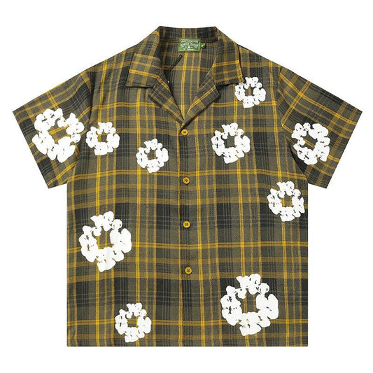 Denim Tears Kapok Flower Pattern Yellow Set