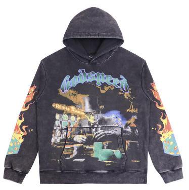 Godspeed Skeletons Printed Hoodies