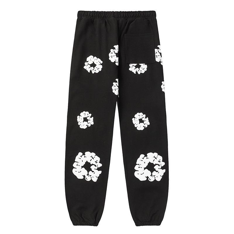 Denim Tears The Cotton Wreath Black Tracksuit