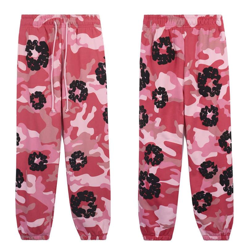 Denim Tears Cotton Wreath Camouflage Pink Tracksuit