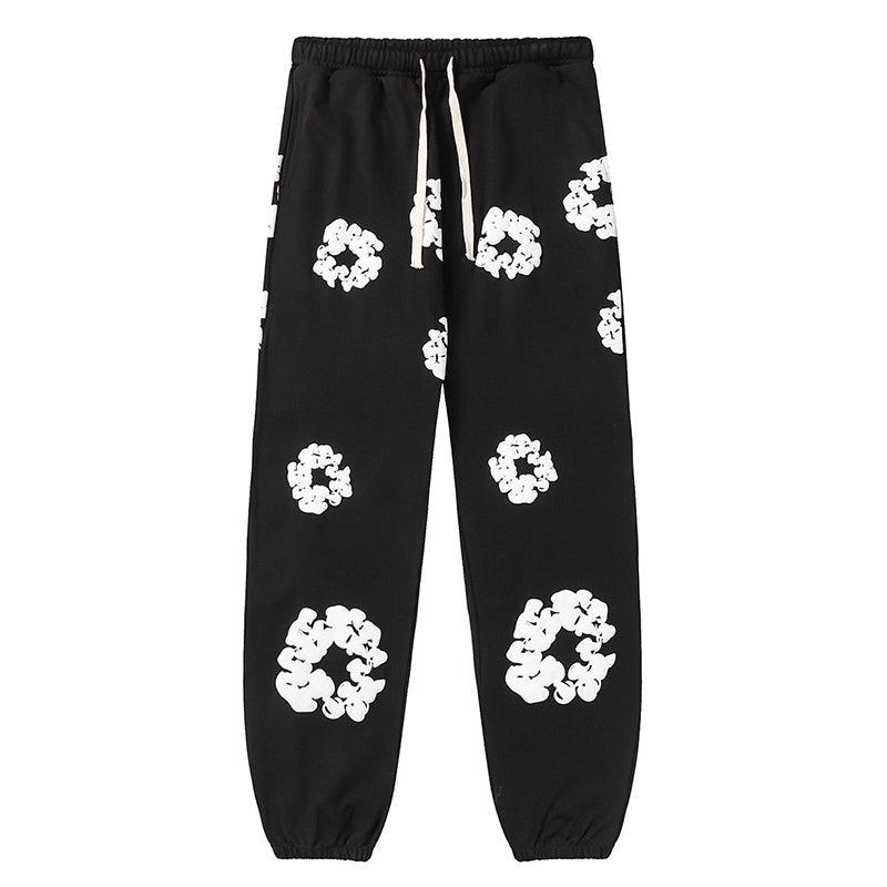 Denim Tears The Cotton Wreath Black Tracksuit
