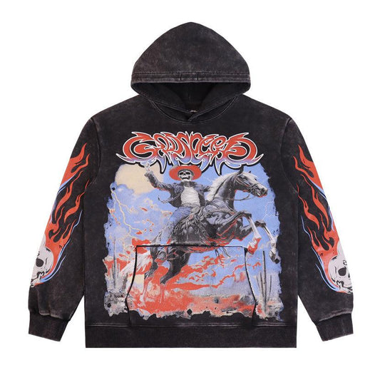 GODSPEED Skeleton Horse Hoodies