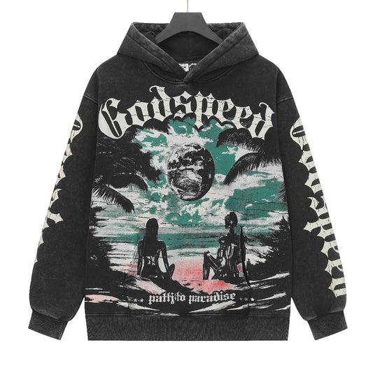 Godspeed Skeletons Earth Hoodies