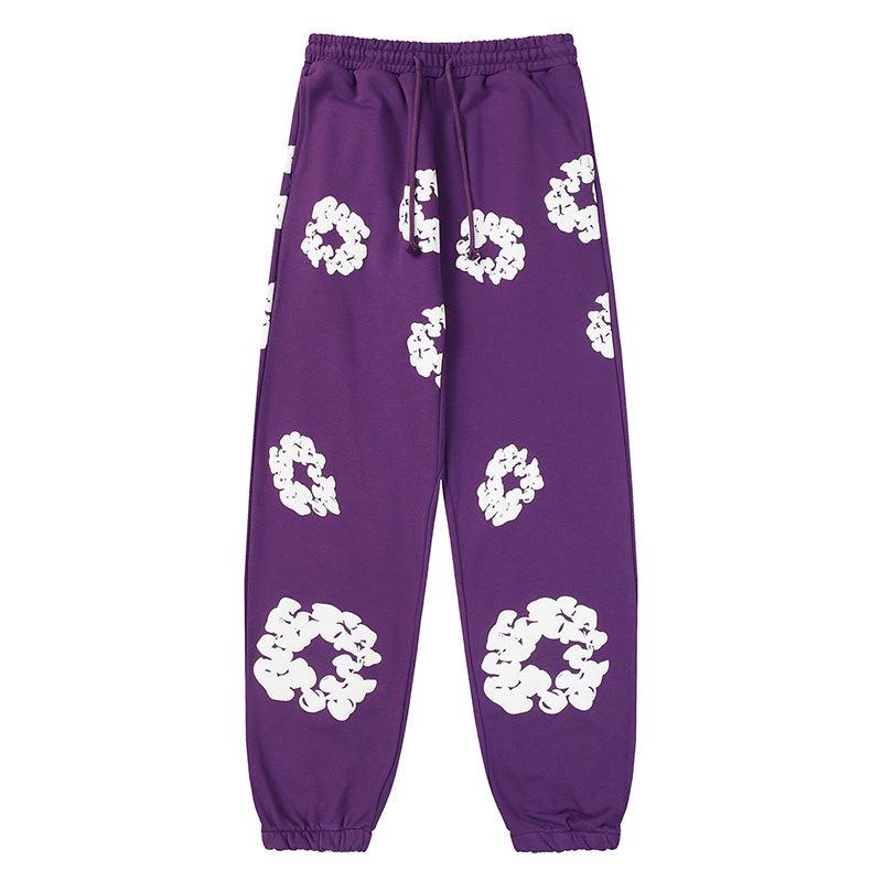 Denim Tears The Cotton Wreath Purple Tracksuit